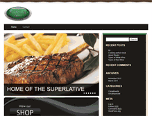 Tablet Screenshot of blog.thebutchershop.co.za